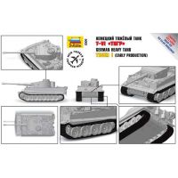 Zvezda Snap Kit tank 5002 Tiger I 1:72 3