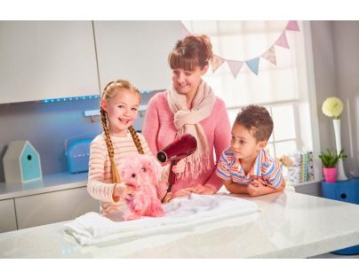 TM Toys Zvířátko Fur Balls růžový Touláček s doplňky