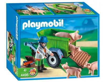 Playmobil 4495 - Zvěrolékař s prasátky