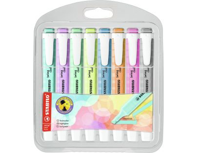 Zvýrazňovač STABILO swing cool Pastel 8 ks sada Zvýrazňovač STABILO swing cool Pastel 8 ks sada